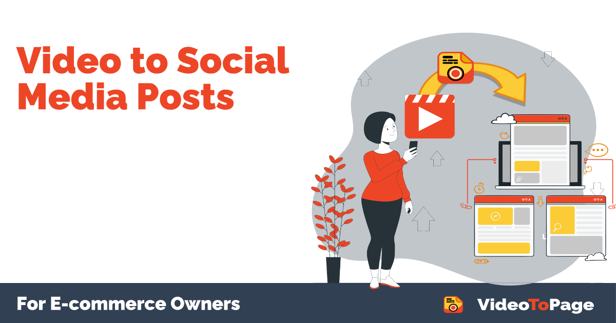 Illustration for Video to Social Media Posts